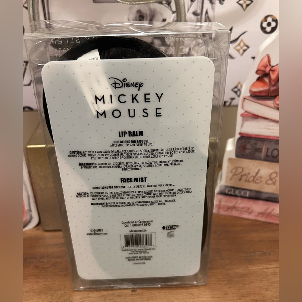 Disney Mickey Mouse Lip Balm, Face Mist and Mask Set - Picture 3 of 4